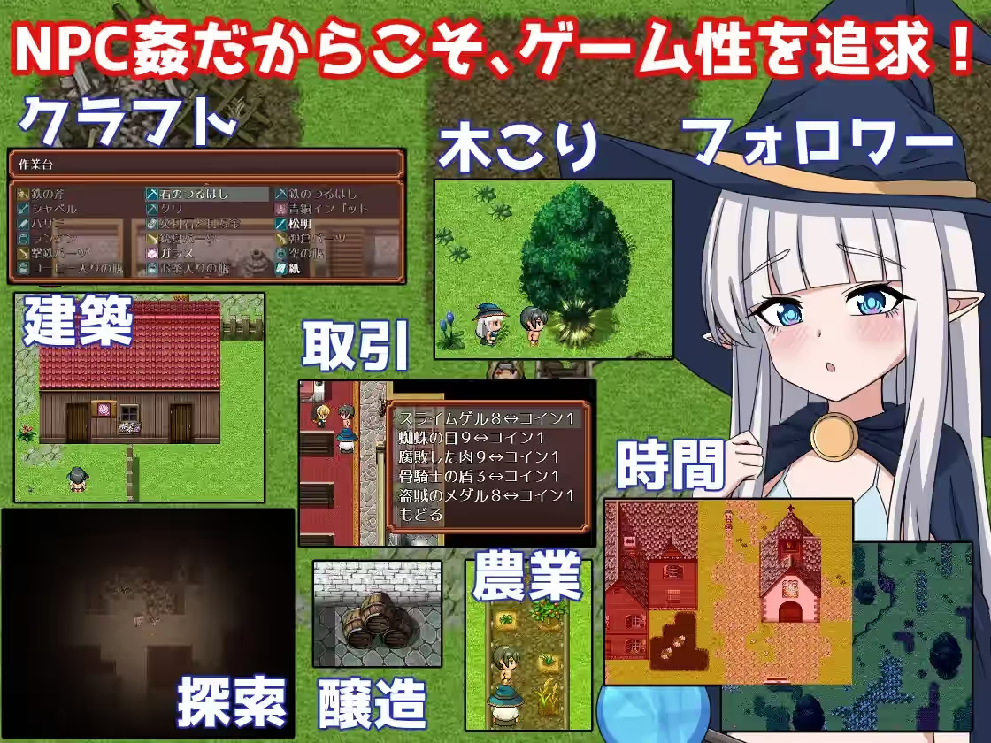 轮回NPC奸：神秘之森 截图 3