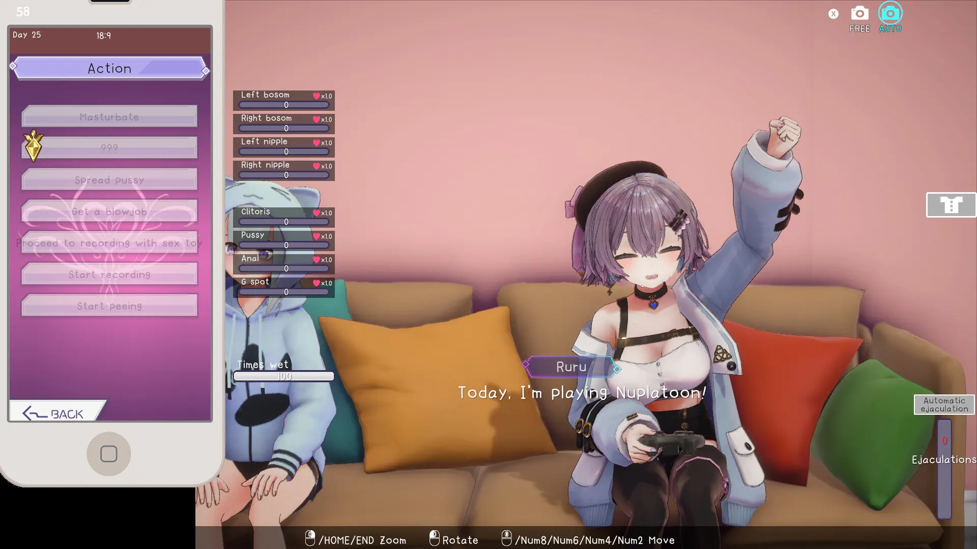 催○偶像 用催○APP和女大学生主播色色的故事Hypnotic Idol 截图 4