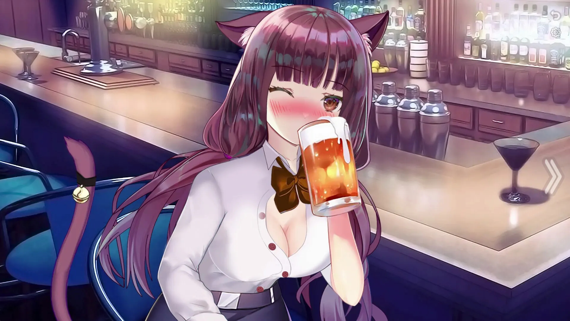 Neko Office: Nightlife Adventures 截图 2