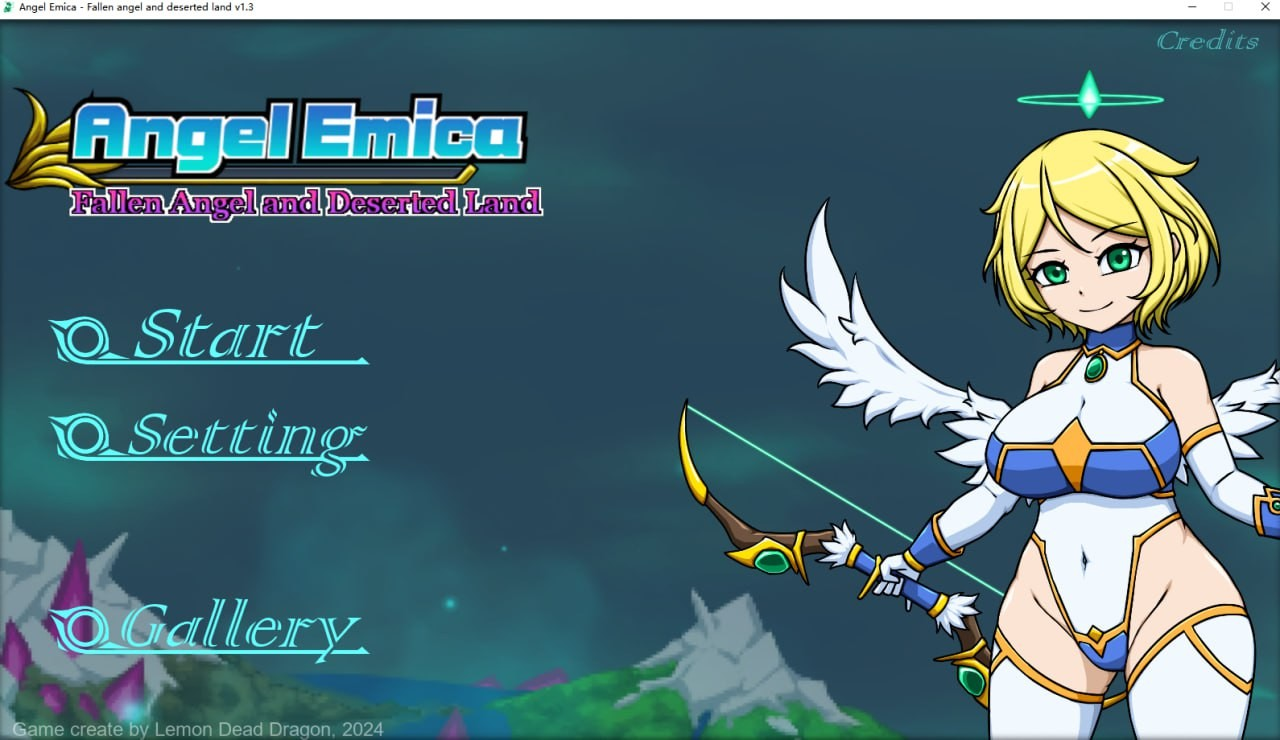 Angel Emica - Fallen Angel and deserted land