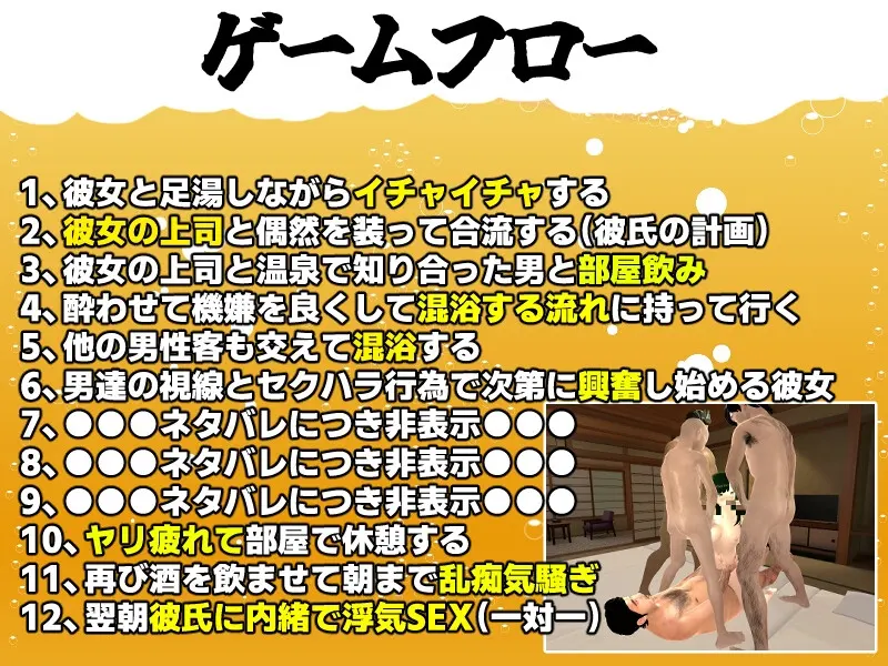 和我的女友试试看2 ~混浴温泉~ 截图 2