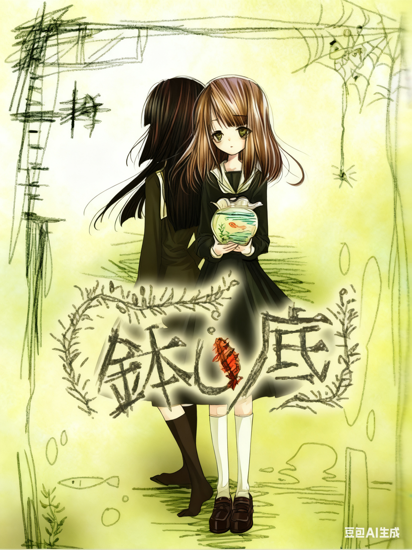 缸底
