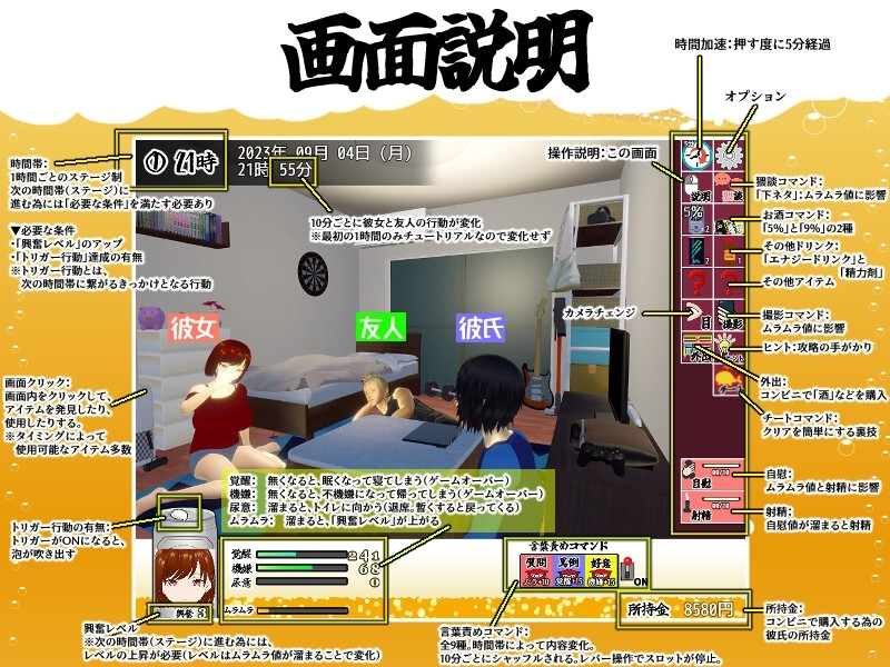 邀请友人一起玩女朋友？ 截图 2
