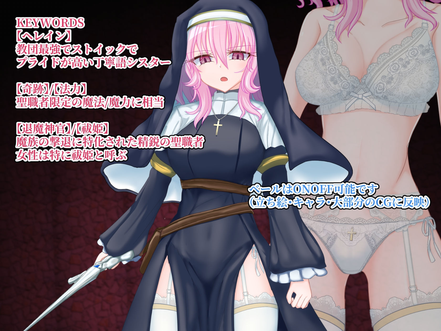 退魔神官蕾茵与魔淫之洞窟 截图 1