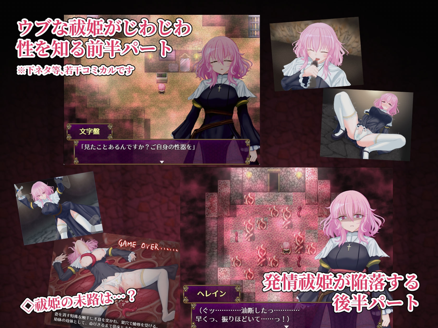 退魔神官蕾茵与魔淫之洞窟 截图 2